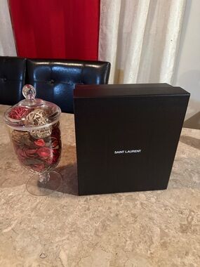 Saint Laurent Black Logo Presentation Box